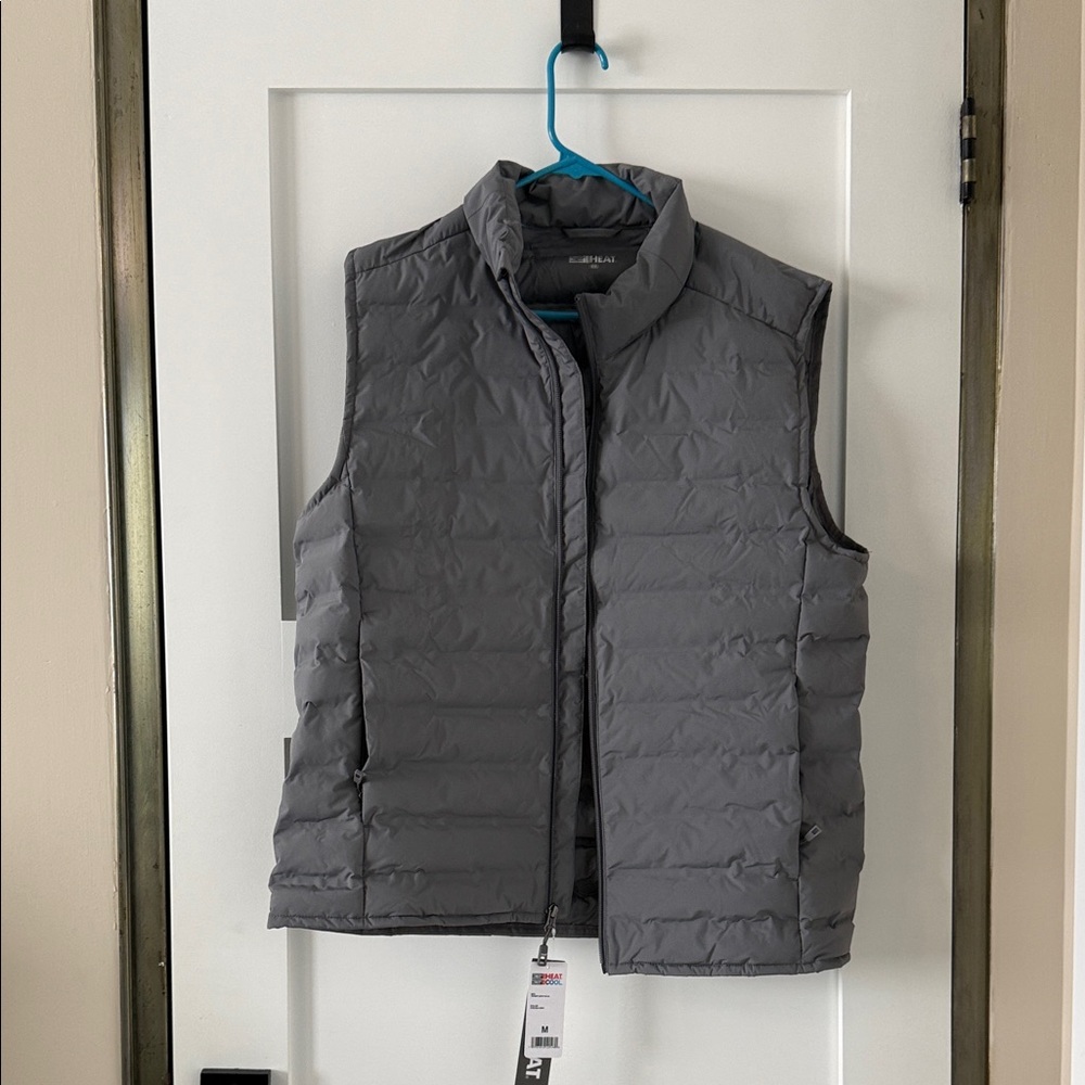 Charcoal Puffer Vest